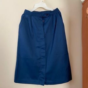 Bon Dana Vintage Midi Pencil Skirt Blue (SOLD on Vinted)